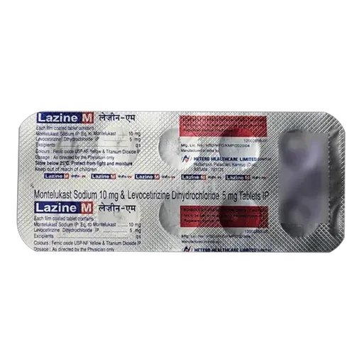 lazine m tablet 10's